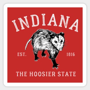 Indiana Opossum Sticker
